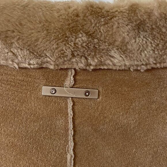 Guess Suede Leather Jacket / Coat - Picture 11 of 14